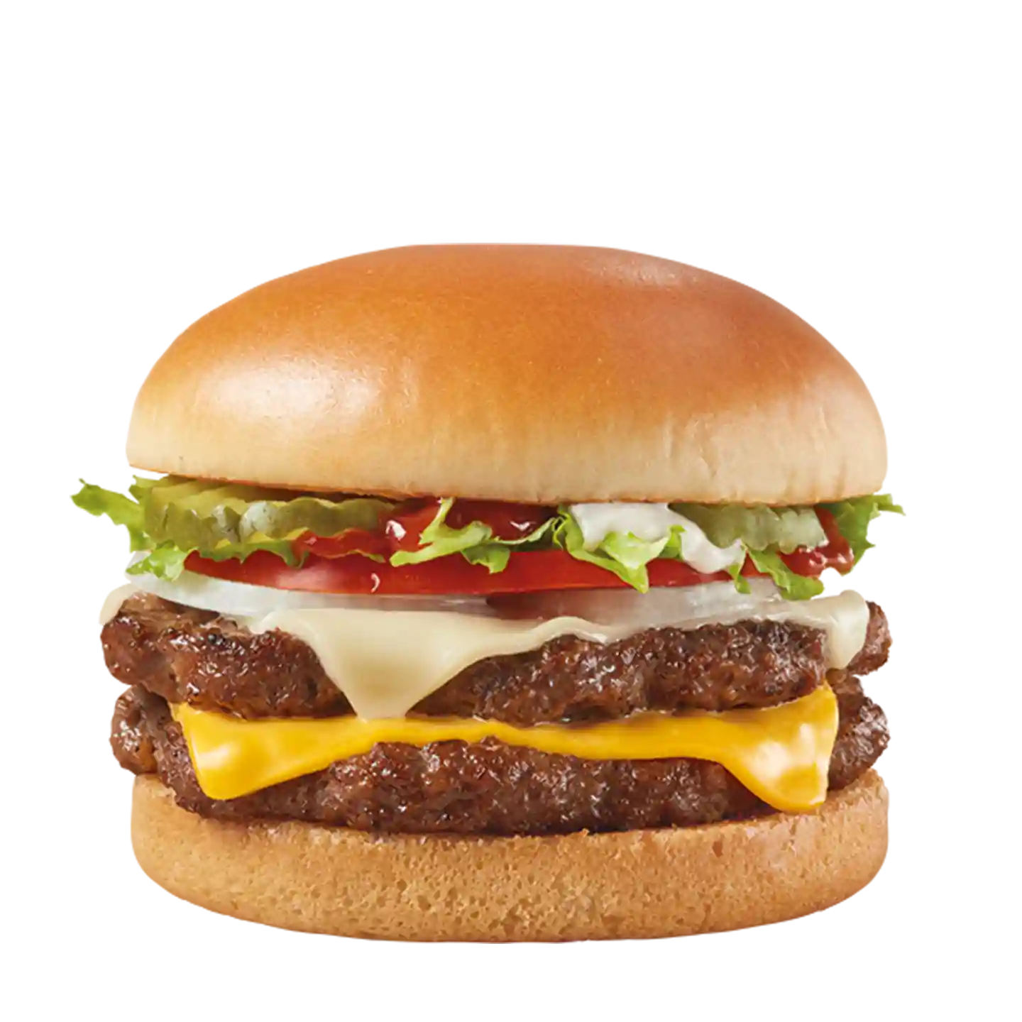 DQ Two Cheese Deluxe Double Signature Stackburger